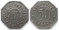 Germany HERRENBERG (Württemberg) 50 Pfennig 1917, NOTGELD iron UNC-