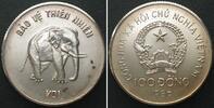 Vietnam 1986 VIETNAM 100 Dong 1986 ELEPHANT silver SCARCE! unz 93.84 US$  +  17.60 US$ shipping