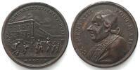 Vatikan - Medaillen CLEMENT XIII. Annual Medal 1760 bronze by Hamerani 32mm -