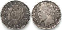Frankreich FRANCE 1 Franc 1868 A, Paris mint, NAPOLEON III silver VF+ -
