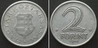 Ungarn HUNGARY 2 Forint 1946 Alu XF -