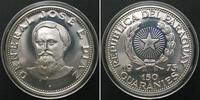 Paraguay PARAGUAY. 150 Guaranies 1973, JOSE E. DIAZ, silver Proof RARE! -