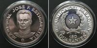 Paraguay PARAGUAY. 150 Guaranies 1973, JOSE F. ESTIGARRIBA, silver Proof RARE! -