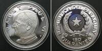 Paraguay PARAGUAY. 150 Guaranies 1974, POPE PAUL VI, silver RARE! -