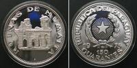 Paraguay PARAGUAY. 150 Guaranies 1975, RUINES OF HUMAITA, silver Proof RARE! -