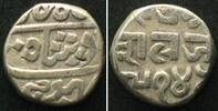 Indien - Kutch India KUTCH 1/2 Kori VS 1914 (1857) Bahadur Shah II, DESHALJI II, silver VF+ -