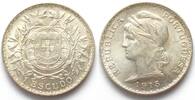 Portugal PORTUGAL. 1 Escudo 1915, silver, UNC! -