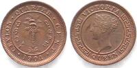 Ceylon CEYLON 1/4 Cent 1901 VICTORIA copper UNC! -