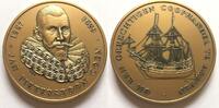 Niederlande - Medaillen NETHERLANDS Medal (1987) JAN PIETERSZOON COEN bronze 60mm -