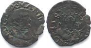 Italien - Casale Italy CASALE Quarto 1582 GUGLIELMO GONZAGA copper SCARCE! XF! -