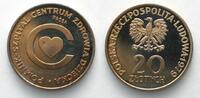 Polen - Proben POLAND Proba 20 Zlotych 1979 HEALTH CENTER Cu-Ni Proof -