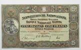 Schweiz SWITZERLAND 5 Franken 22.2.1951 Wilhelm Tell XF -