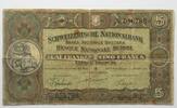 Schweiz SWITZERLAND 5 Franken 1.1.1921 Wilhelm Tell aVF -