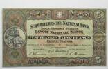 Schweiz SWITZERLAND 5 Franken 20.1.1949 Wilhelm Tell XF -