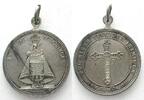 Spanien - Medaillen SPAIN Religious medal ca.1900 NA SA DE COVADONGA silvered bronze 29mm -