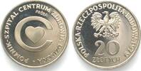 Polen - Proben POLAND Proba 20 Zlotych 1979 HEALTH CENTER Cu-Ni Proof -