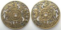 Südkorea - Medaillen VII WORLD OLYMPIC COLLECTORS FAIR 2001 SEOUL Bronze 115mm RRR! -