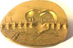 1988 Frankreich - Medaillen PARIS - PONT NEUF Medaille o.J.(1988) v. JACQUES BIRR Bronze 458g unz