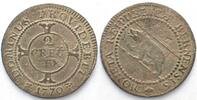 Schweiz - Bern Swiss BERN 2 Kreuzer 1770 billon XF RARE! -
