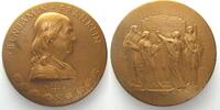 Vereinigte Staaten von Amerika - Medaillen BENJAMIN FRANKLIN Medal 1932 bronze 75mm -