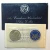 Vereinigte Staaten von Amerika US 1971 S Eisenhower Uncirculated Silver Dollar SEALED IN ENVELOPE -