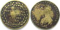 Nürnberger Rechenpfennige  FRIEDR. WILHELM III / GESEGNET SEY DURCH Counter by LAUER c.1810 brass 26mm VF