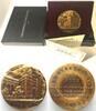 China - Medaillen 10TH ANNIVERSARY OF CHINA NUMISMATIC MUSEUM 2002 brass 60mm -