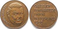 Deutschland - Medaillen Germany LUDWIG ERHARD - CDU 1966 Election Advert Token 30mm -