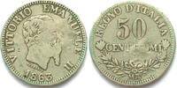 Italien ITALY 50 Centesimi 1863 CONTEMPORARY COUNTERFEIT -