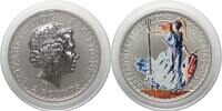 England 2006 BRITANNIA 2 Pounds 2006, 1 oz pure silver - COLORED - RARE!... 173.20 US$155.87 US$  +  40.41 US$ shipping