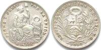 Peru 1916 PERU 1/5 Sol 1916 FG silver Prooflike early strike! Prooflike 40.40 US$32.32 US$  +  40.41 US$ shipping