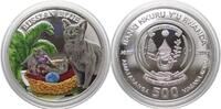 Ruanda 2011 RWANDA 500 Francs 2011 Cats RUSSIAN BLUE silver, colored, Pr... 115.46 US$80.82 US$  +  40.41 US$ shipping