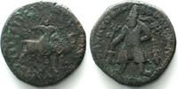 Indien - Kushan KUSHAN. AE Tetradrachm VIMA KADPHISES 100-127, VF -
