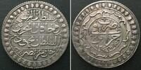 Algerien OTTOMAN ALGERIA - ALGIERS. 2 Budju AH 1243 (1828) MAHMUD II silver XF! -
