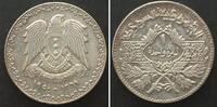 Syrien SYRIA. 1 Lira 1950, silver AU! -