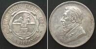 Südafrika SOUTH AFRICA. 2 Shillings 1896, KRUGER, silver UNC!!! -