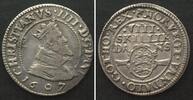 Dänemark DENMARK. 8 Skilling Danske 1607, CHRISTIAN IV, silver XF! -