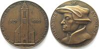 Schweiz - Medaillen 400 YEARS REFORMATION IN FRAUENFELD 1929 ULRICH ZWINGLI by Hans Frei bronze 39mm -