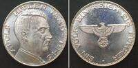 Italien - Medaillen ADOLF HITLER Medal ND (1960s) silvered bronze 35mm -