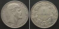 Dänemark DENMARK. 1 Rigsdaler 1854 (c) Copenhagen mint FREDERIK VII silver AU! -