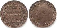 Malta GREAT BRITAIN Third Farthing 1913 GEORGE V for MALTA bronze UNC! -