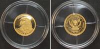 Kongo - Kinshasa CONGO 10 Francs 2021 THE BALD EAGLE gold Proof -