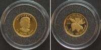 Kanada CANADA 50 Cents 2004 MOOSE gold 1/25 oz Proof #1 in the series -