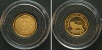Kongo - Kinshasa CONGO 20 Francs 2003, Owl, ATHENIAN COIN, gold 1/25 oz Proof -