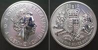 England GREAT BRITAIN 2 Pounds 2019 Royal Arms ELIZABETH II, 1 oz silver -