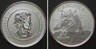 Kanada CANADA 20 Dollars 2014 silver BU -