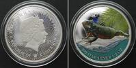 Kamerun CAMEROON. 500 Francs 2023 Iguana CARIBBEAN LIFE silver RHODIUM -