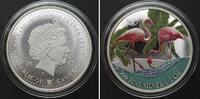 Kamerun CAMEROON. 500 Francs 2023 Flamingo CARIBBEAN LIFE silver RHODIUM -