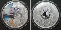 Kamerun CAMEROON. 500 Francs 2023, San Francisco AROUND THE WORLD IN 80 DAYS, silver -
