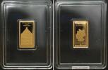Ingots / Barren RATTENFÄNGERHAUS HAMELN - NIEDERSACHSEN, 1/100 oz 0.9999 gold -